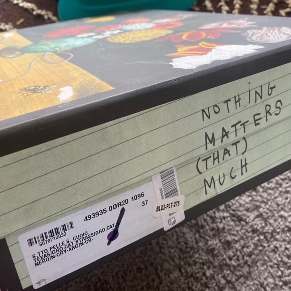 Brand New Rhinestone Gucci Boots Size 37/7 Black, - Picture 2 of 5